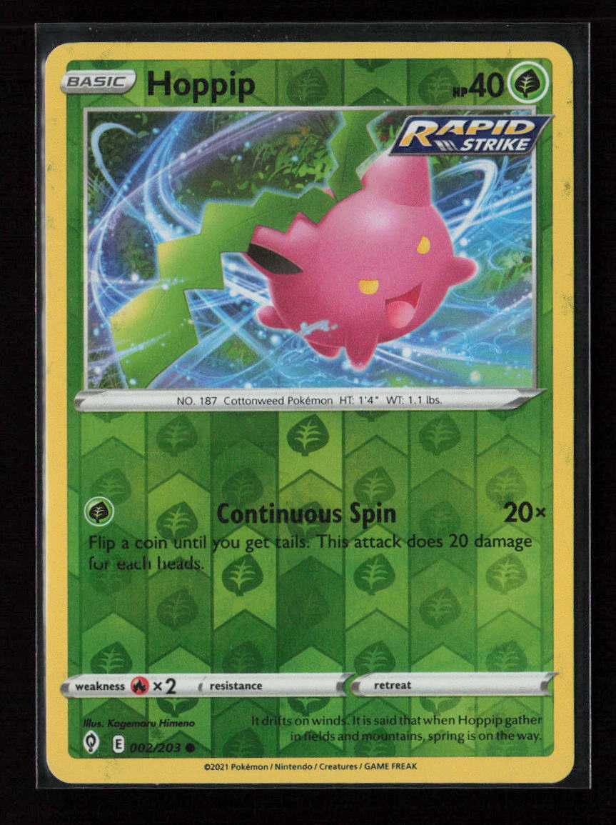 Hoppip Common SWSH07: Evolving Skies 002/203 LP