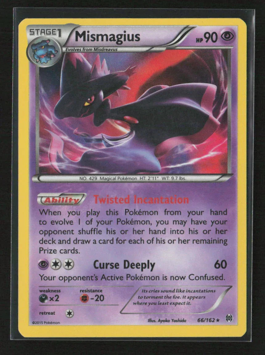 Mismagius Holo Rare XY - BREAKthrough 66/162 LP - Kang's Collectibles