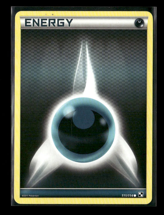 Darkness Energy (Basic) Common Black and White 111/114 LP - Kang's Collectibles