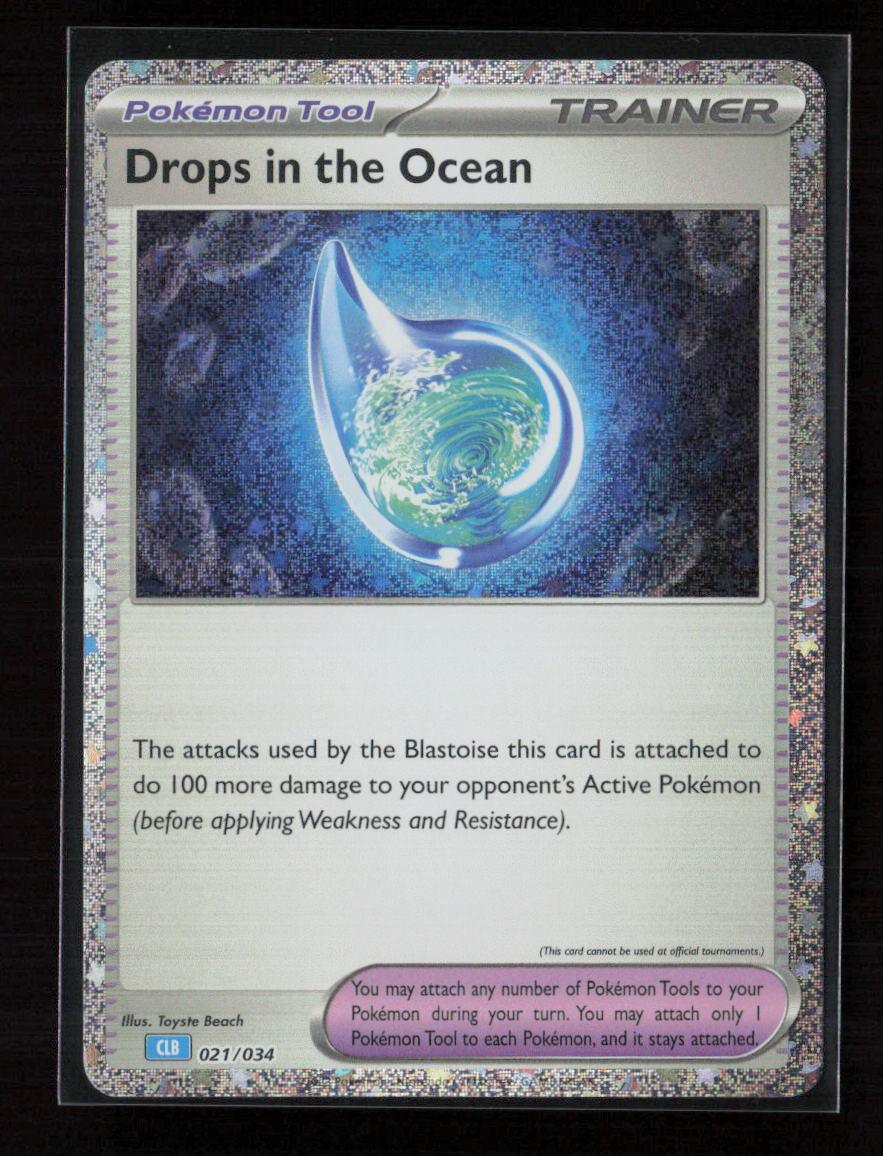 Drops in the Ocean Classic Collection Trading Card Game Classic 021/034 NM - Kang's Collectibles