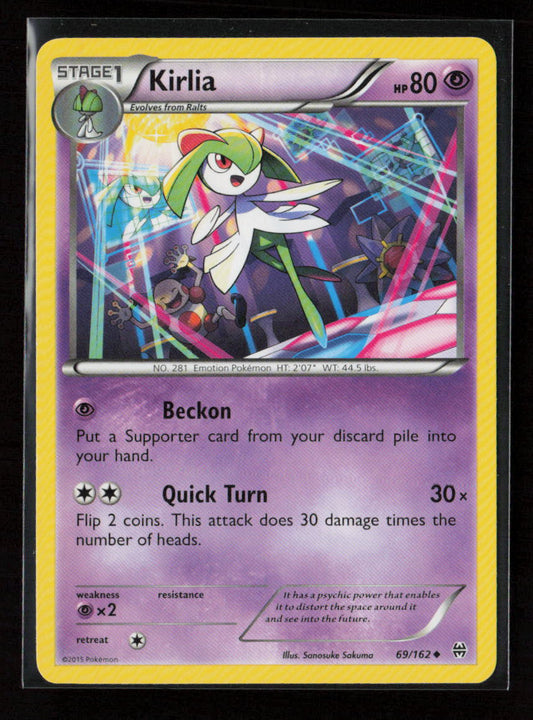 Kirlia Uncommon XY - BREAKthrough 69/162 LP