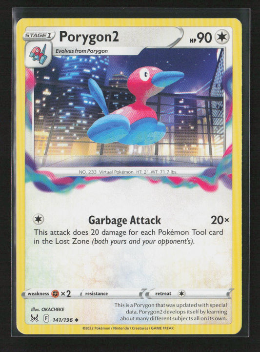 Porygon2 Uncommon SWSH11: Lost Origin 141/196 NM