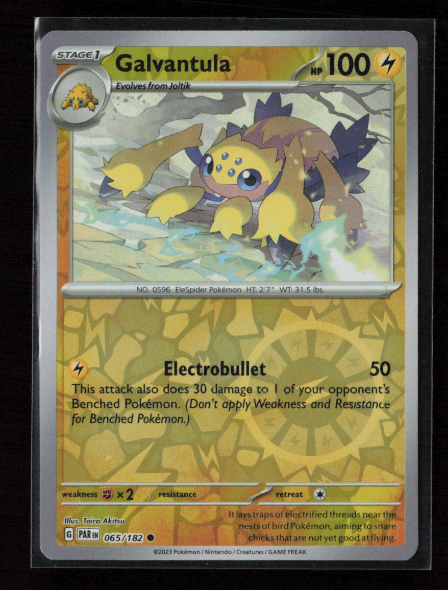 Galvantula Common SV04: Paradox Rift 065/182 NM