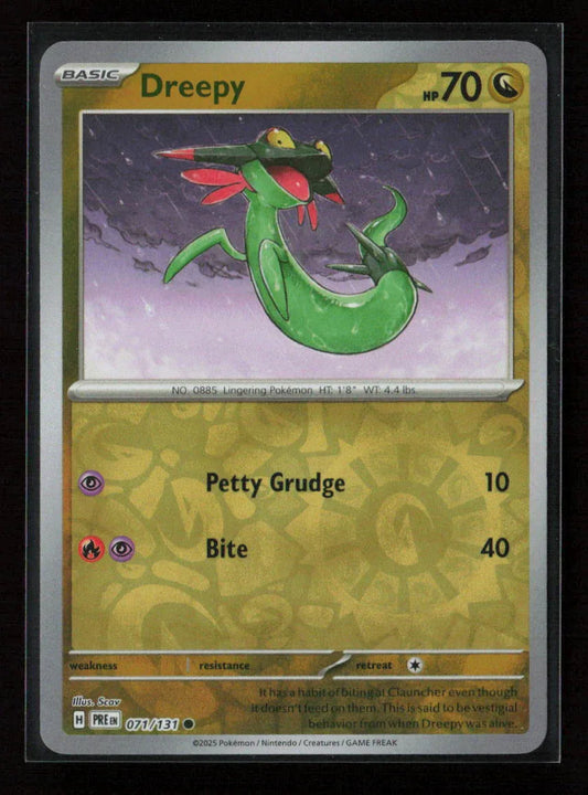 Dreepy Common SV: Prismatic Evolutions 071/131 NM - Kang's Collectibles