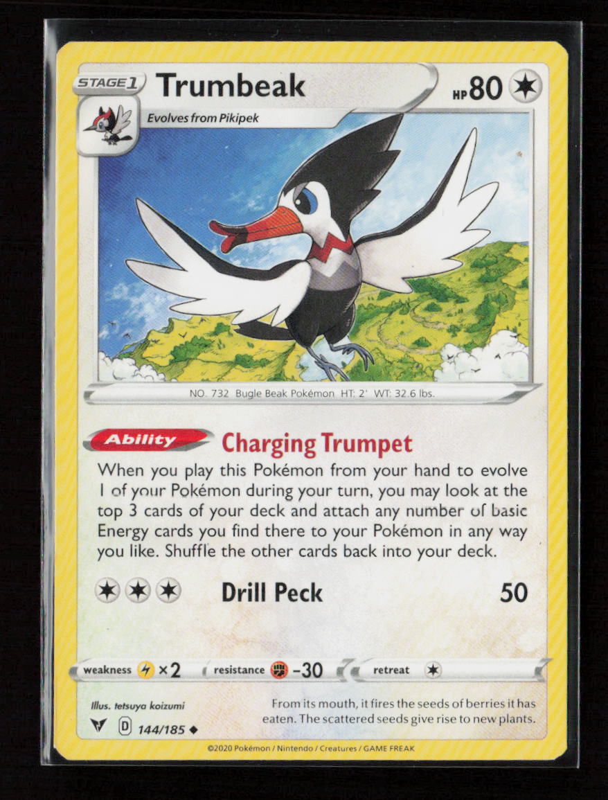 Trumbeak Uncommon SWSH04: Vivid Voltage 144/185 LP
