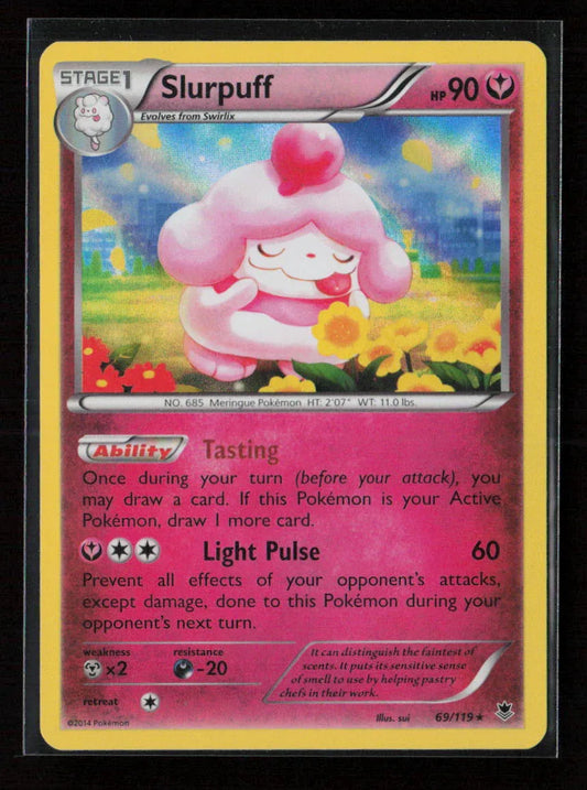 Slurpuff Holo Rare XY - Phantom Forces 69/119 LP - Kang's Collectibles