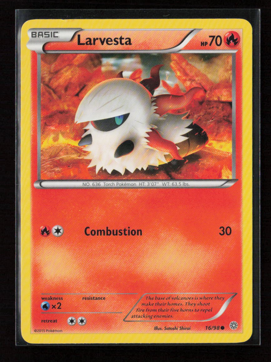 Larvesta Common XY - Ancient Origins 16/98 MP