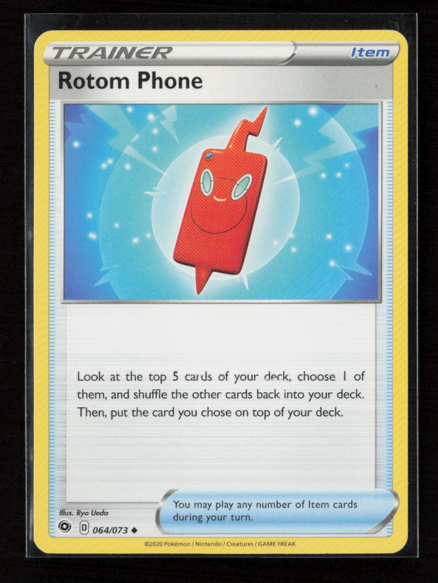 Rotom Phone Uncommon Champion's Path 64/73 LP