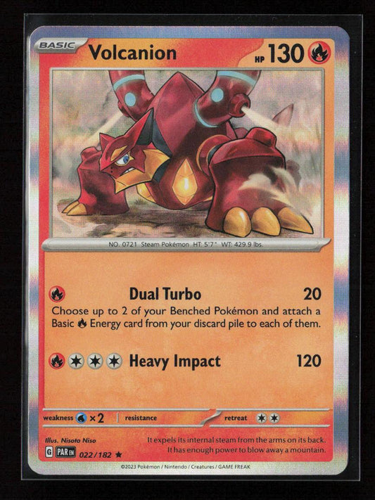 Volcanion Rare SV04: Paradox Rift 022/182 NM - Kang's Collectibles