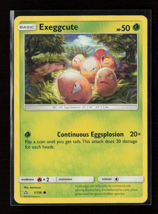 Exeggcute Common SM - Ultra Prism 1/156 NM - Kang's Collectibles