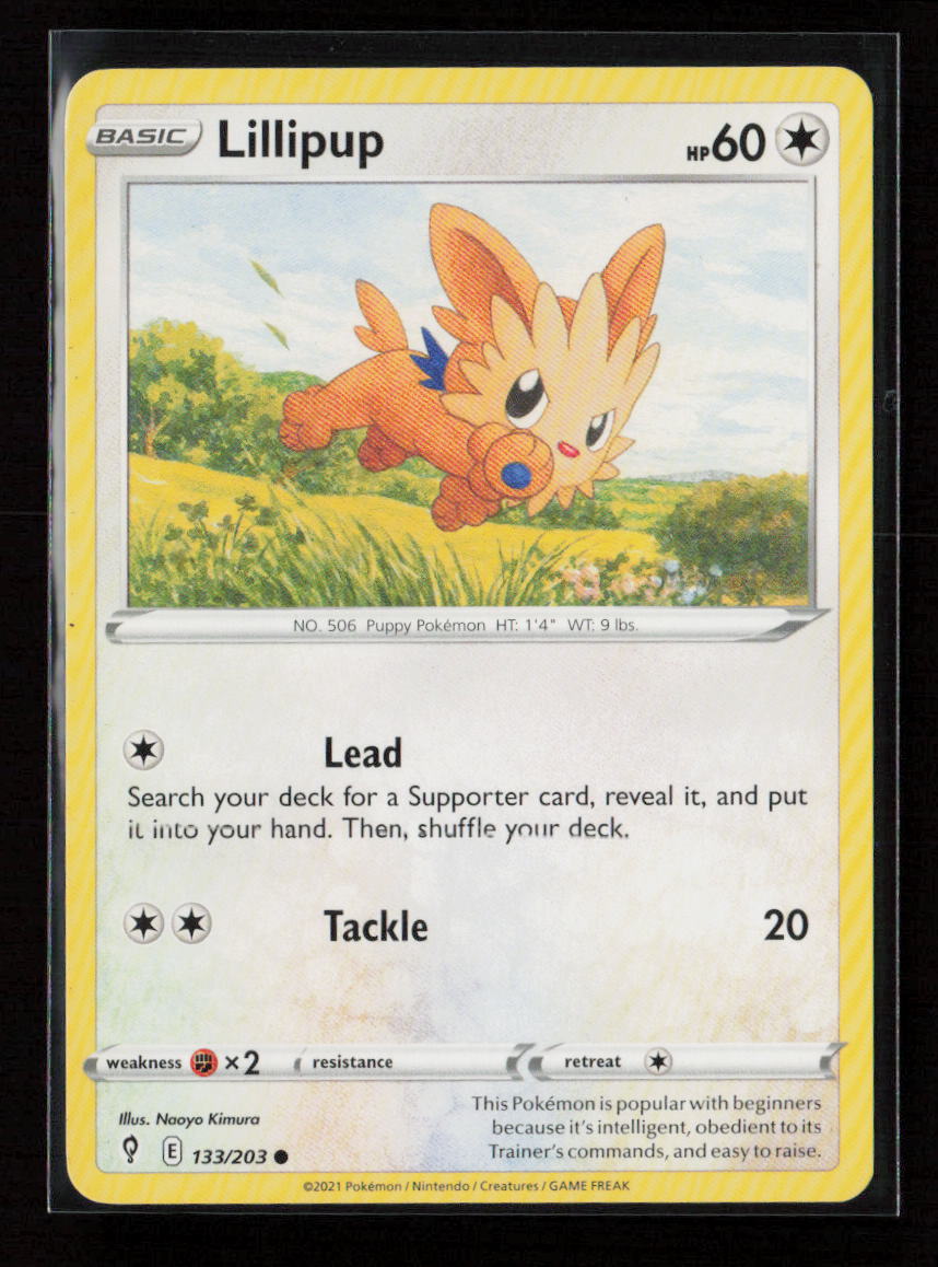 Lillipup Common SWSH07: Evolving Skies 133/203 LP