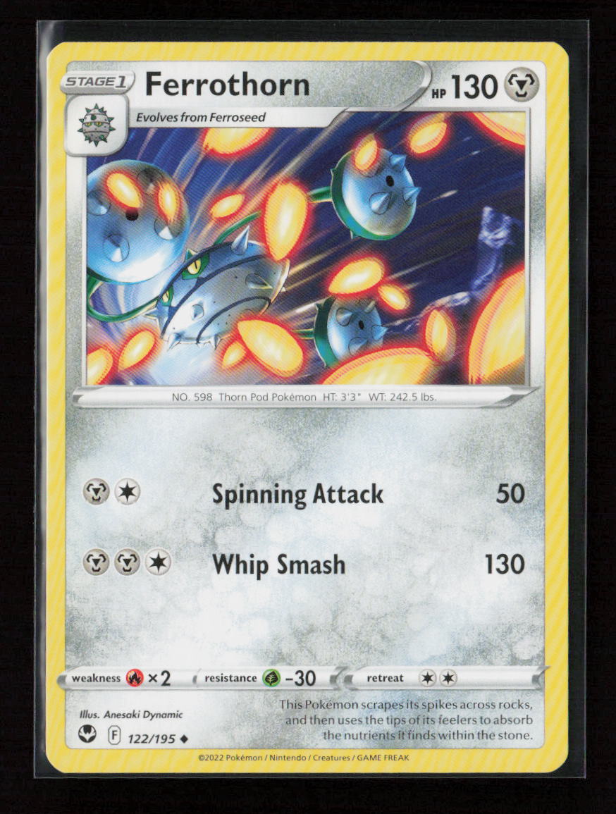 Ferrothorn Uncommon SWSH12: Silver Tempest 122/195 LP