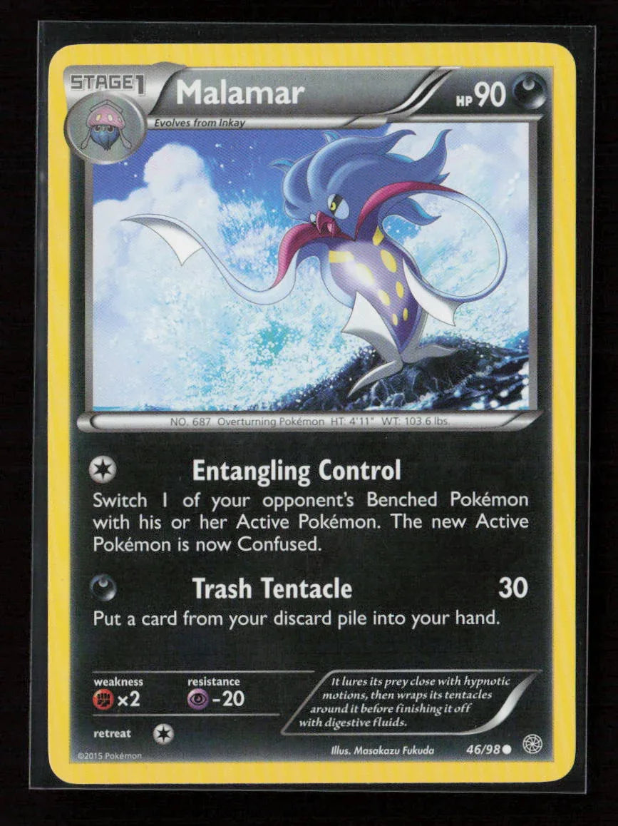 Malamar Common XY - Ancient Origins 46/98 NM - Kang's Collectibles