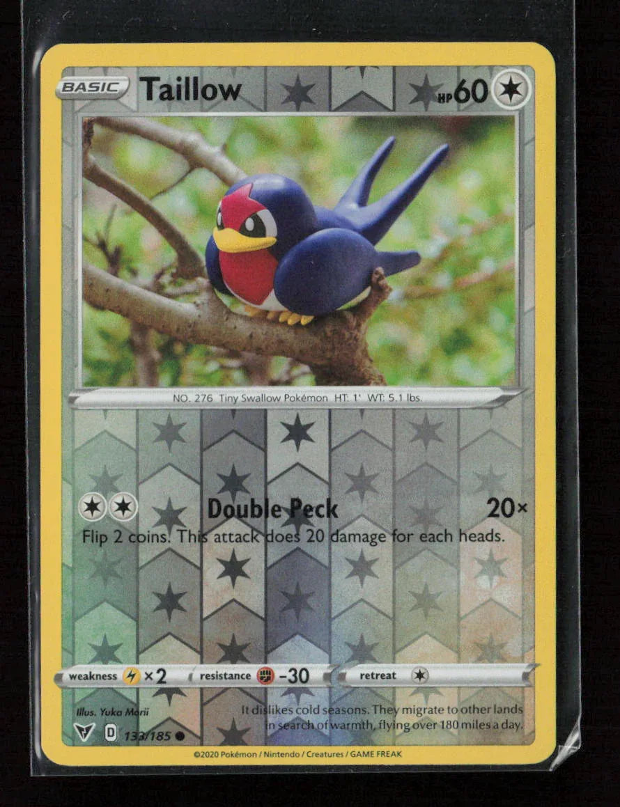 Taillow Common SWSH04: Vivid Voltage 133/185 LP - Kang's Collectibles