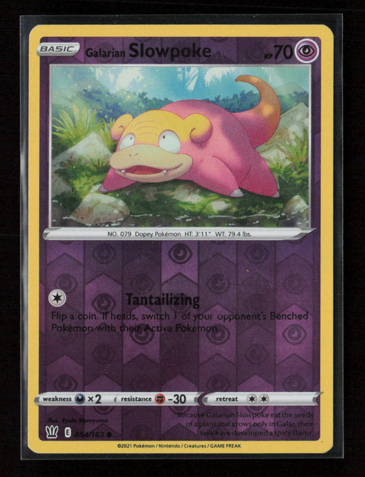 Galarian Slowpoke Common SWSH05: Battle Styles 054/163 NM
