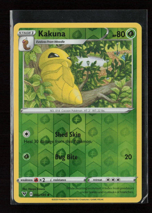 Kakuna Uncommon SWSH04: Vivid Voltage 002/185 LP - Kang's Collectibles