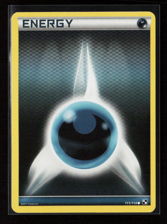 Darkness Energy (Basic) Common Black and White 111/114 NM