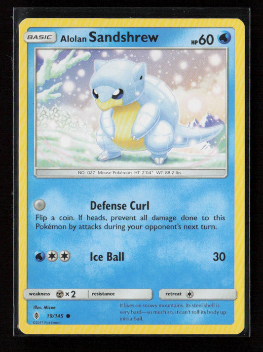 Alolan Sandshrew Common SM - Guardians Rising 19/145 LP