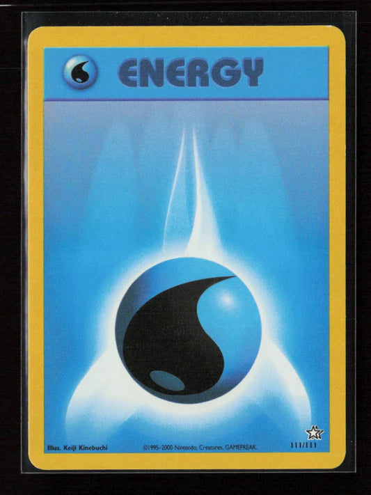 Water Energy Common Neo Genesis 111/111 LP - Kang's Collectibles