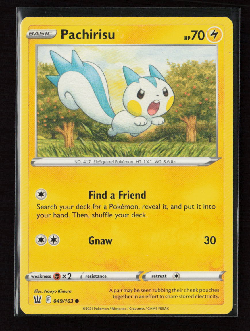 Pachirisu Common SWSH05: Battle Styles 049/163 LP