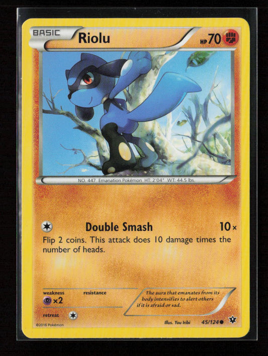 Riolu (45) Common XY - Fates Collide 45/124 LP