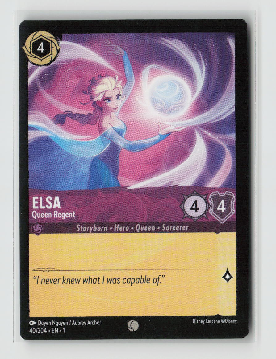 Elsa - Queen Regent Common The First Chapter 40/204 NM