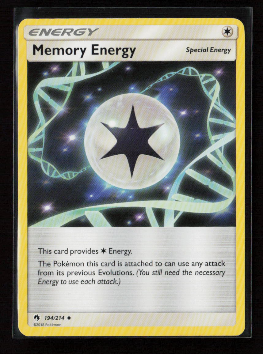 Memory Energy Uncommon SM - Lost Thunder 194/214 LP