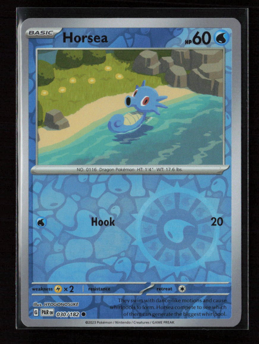 Horsea Common SV04: Paradox Rift 030/182 NM
