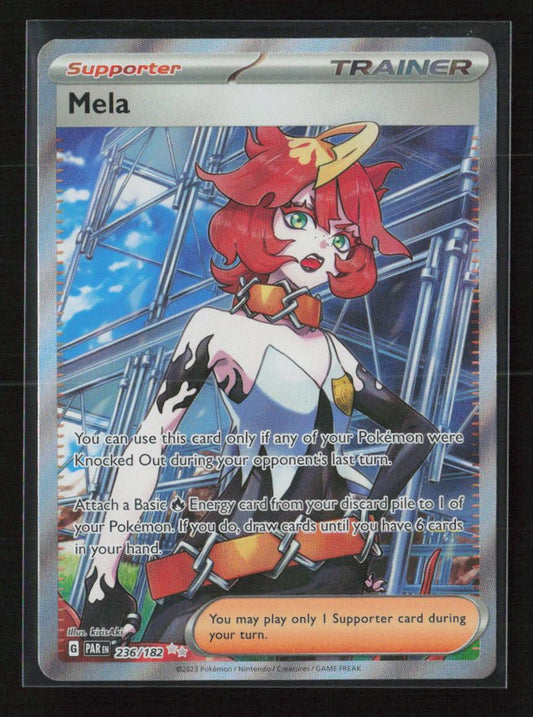 Mela - Ultra Rare SV04: Paradox Rift 236/182 NM - Kang's Collectibles