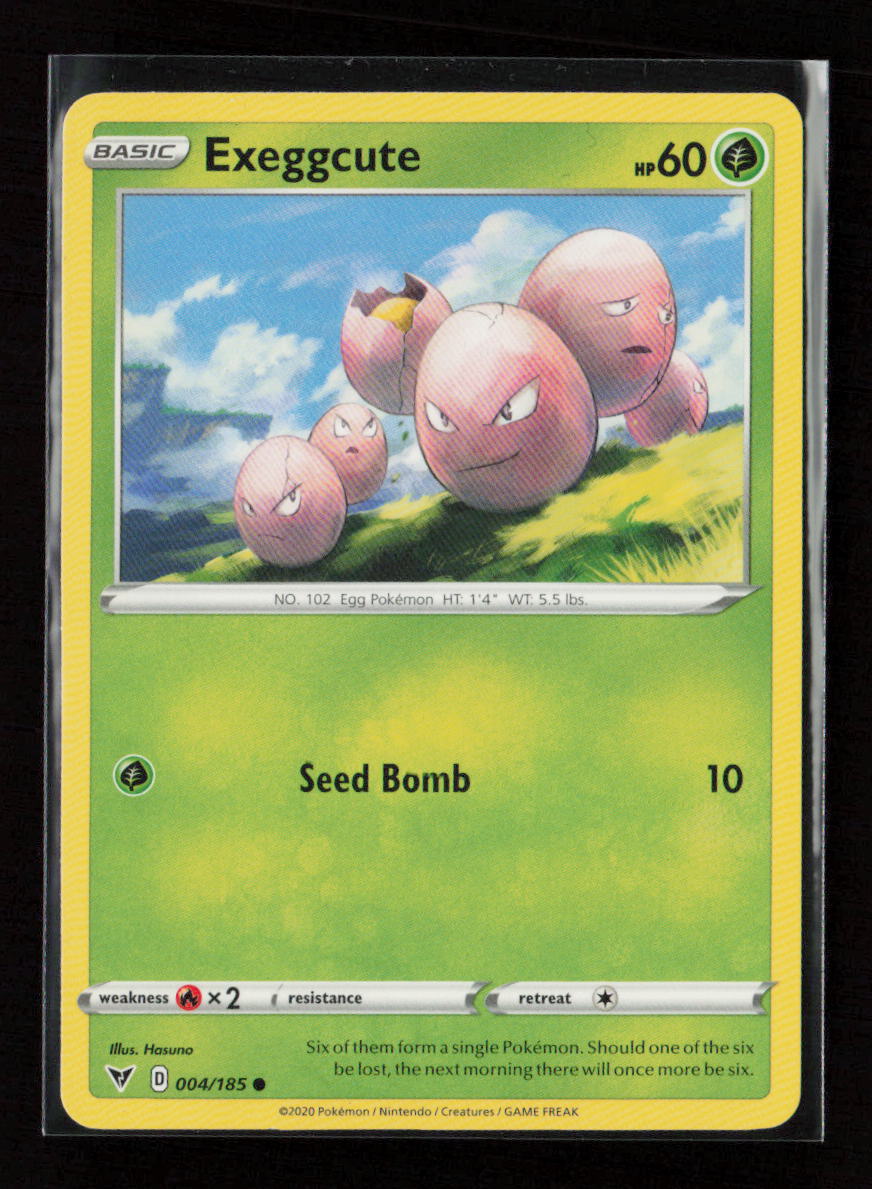 Exeggcute Common SWSH04: Vivid Voltage 004/185 LP