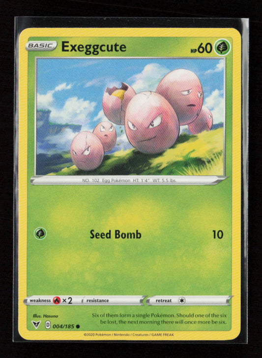 Exeggcute Common SWSH04: Vivid Voltage 004/185 LP