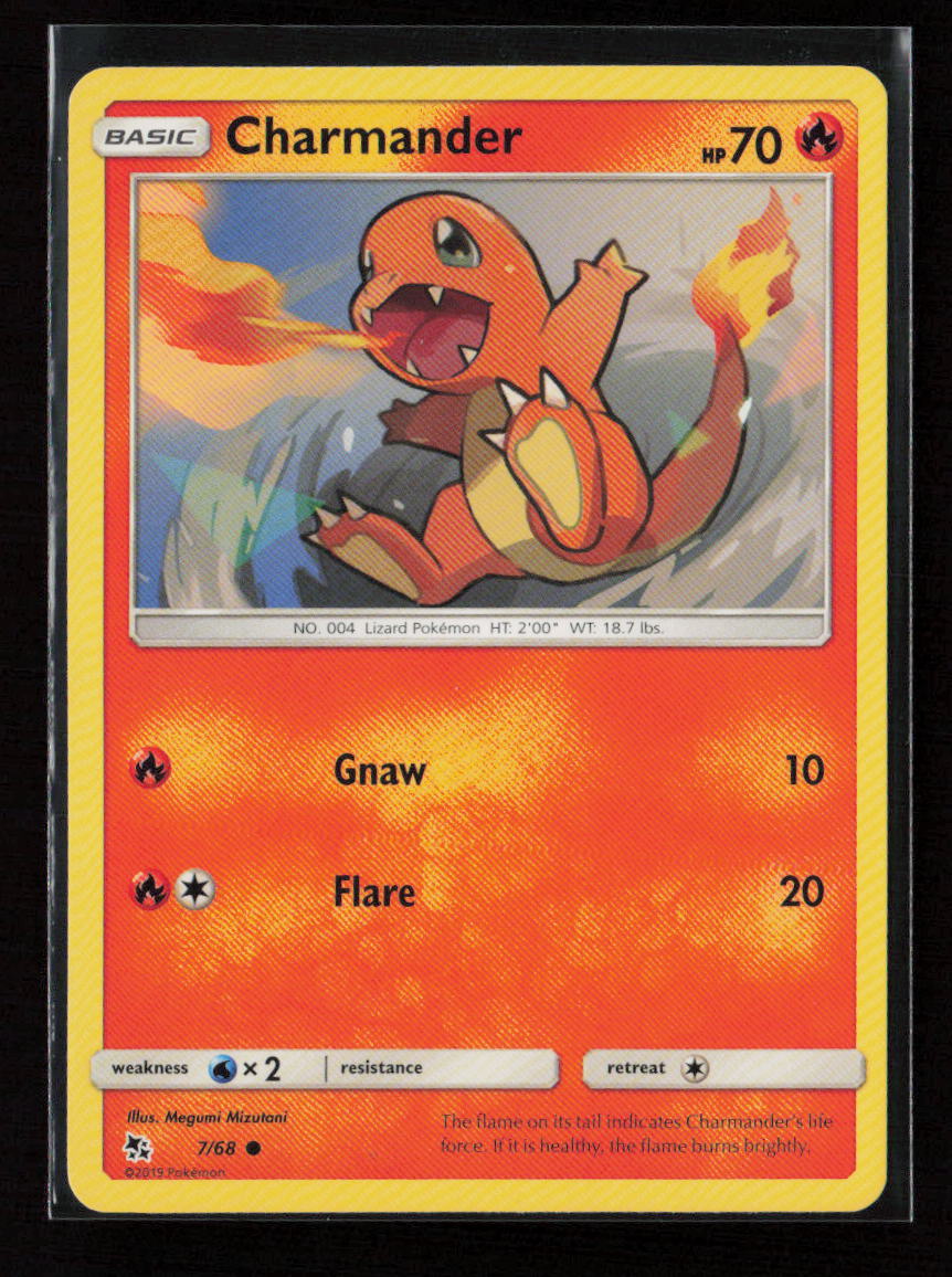 Charmander Common Hidden Fates 7/68 LP