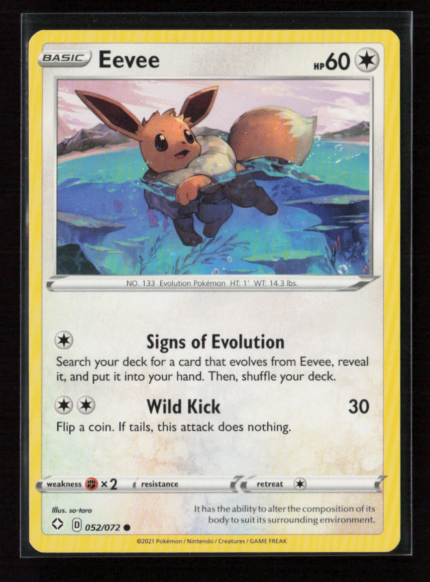 Eevee Common Shining Fates 052/072 LP
