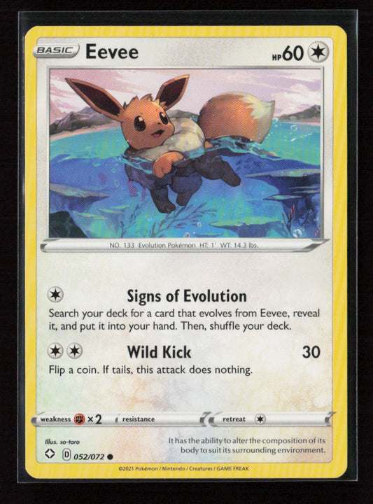Eevee Common Shining Fates 052/072 LP