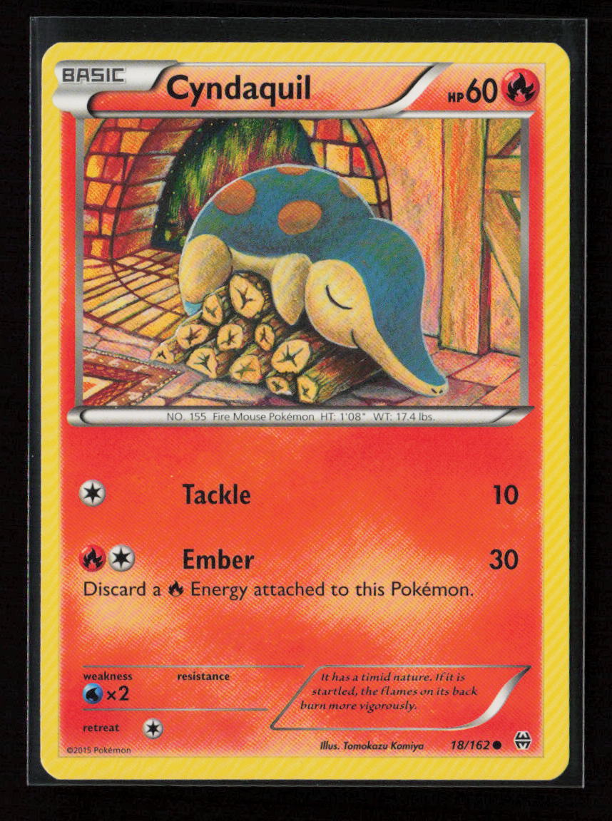 Cyndaquil Common XY - BREAKthrough 18/162 LP