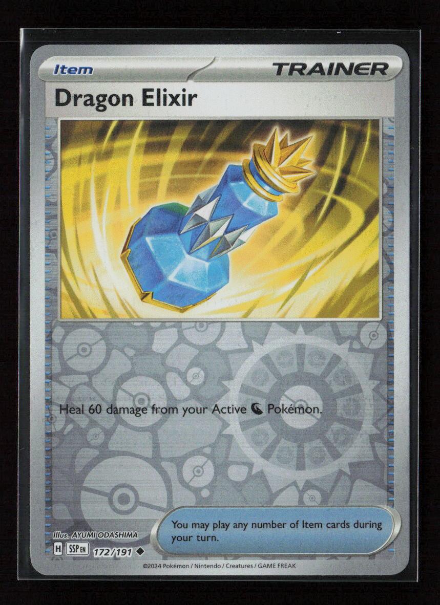 Dragon Elixir Uncommon SV08: Surging Sparks 172/191 NM - Kang's Collectibles