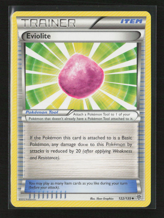Eviolite Uncommon Plasma Storm 122/135 NM