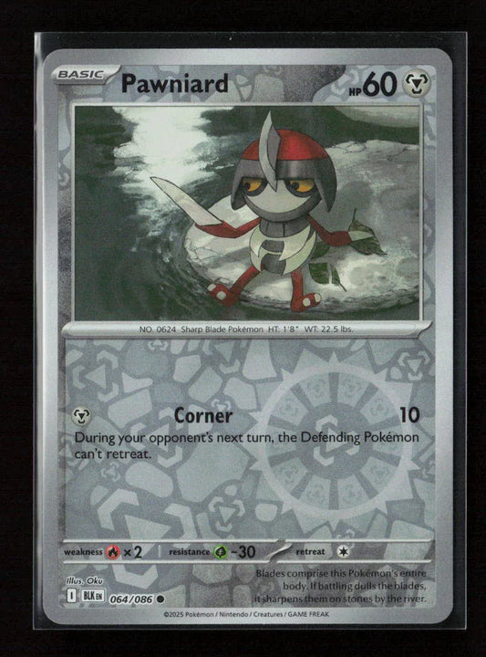 Pawniard Common SV: Black Bolt 064/086 NM - Kang's Collectibles