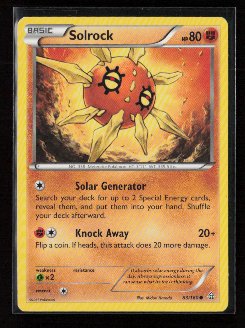 Solrock Common XY - Primal Clash 83/160 MP