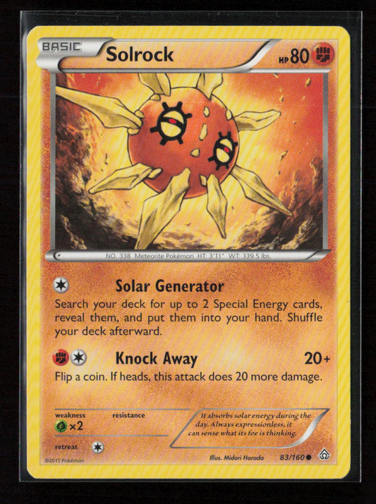 Solrock Common XY - Primal Clash 83/160 MP