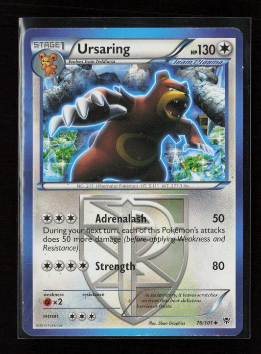 Ursaring (Team Plasma) Uncommon Plasma Blast 76/101 MP