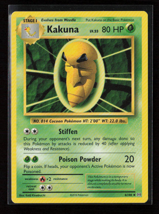 Kakuna Uncommon XY - Evolutions 6/108 LP