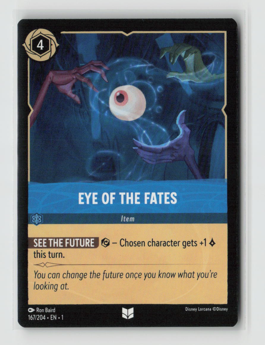 Eye of the Fates Uncommon The First Chapter 167/204 NM