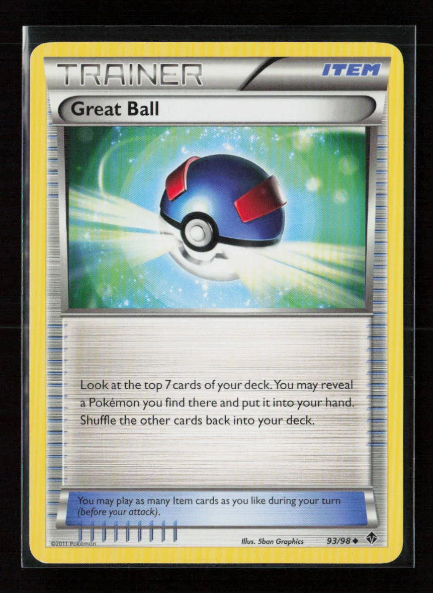 Great Ball Uncommon Emerging Powers 93/98 NM - Kang's Collectibles