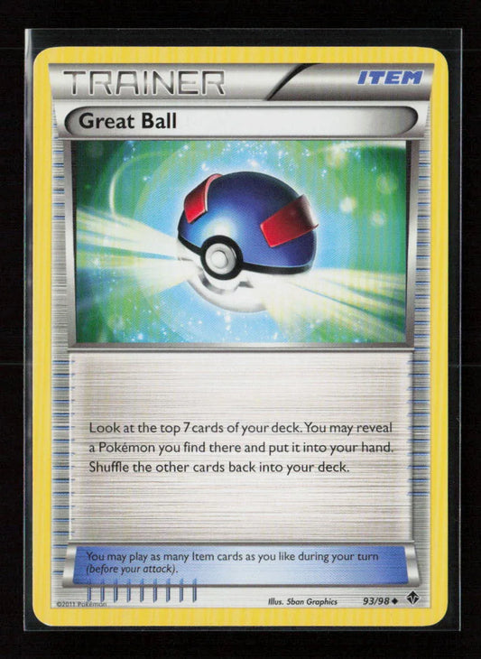 Great Ball Uncommon Emerging Powers 93/98 NM - Kang's Collectibles
