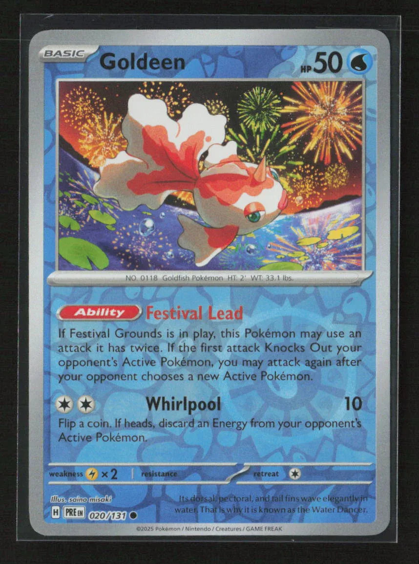 Goldeen Common SV: Prismatic Evolutions 020/131 NM - Kang's Collectibles