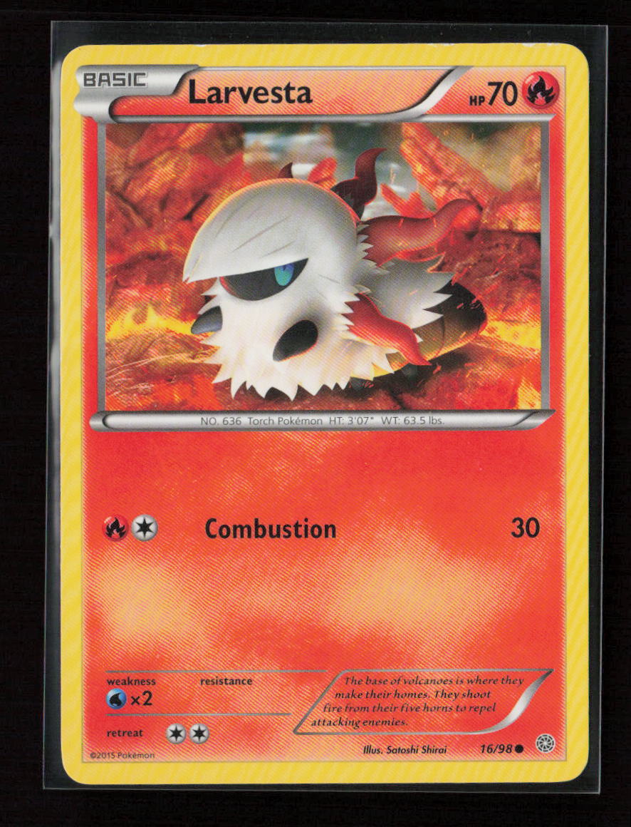 Larvesta Common XY - Ancient Origins 16/98 MP