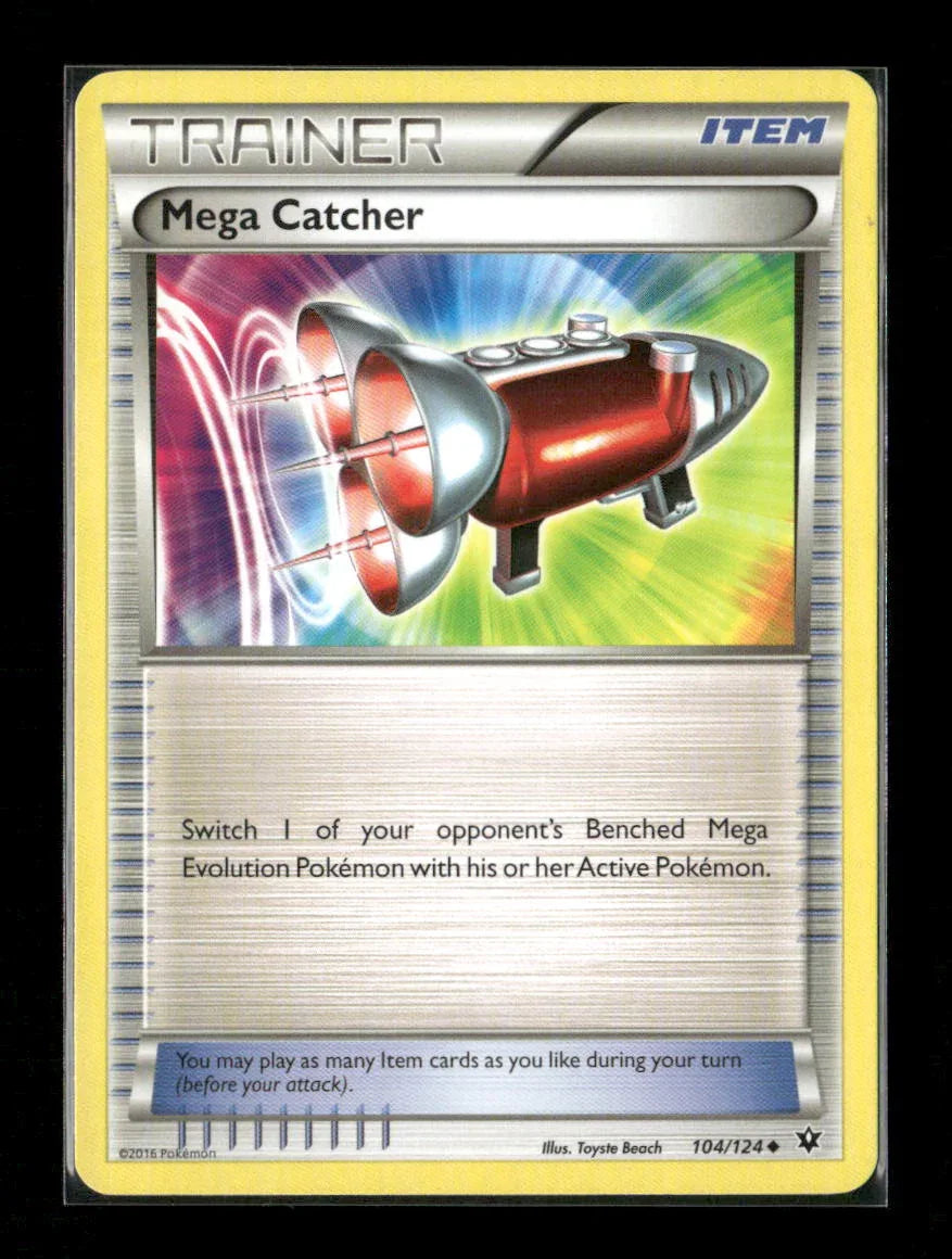 Mega Catcher Uncommon XY - Fates Collide 104/124 LP - Kang's Collectibles