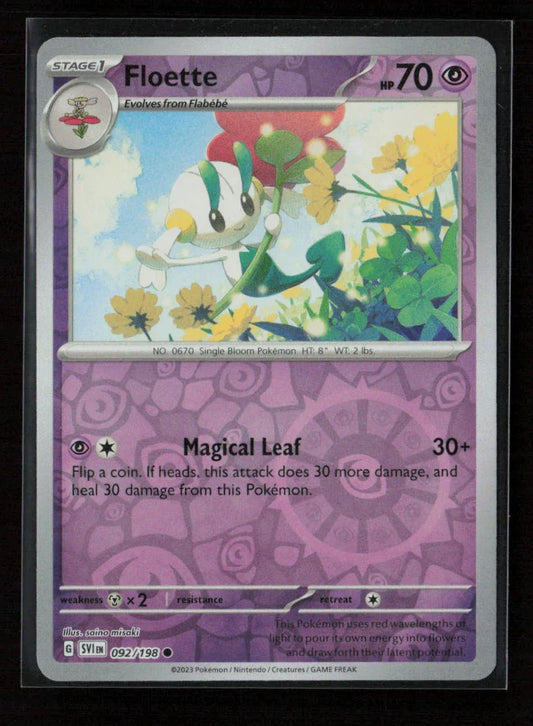 Floette Common SV01: Scarlet & Violet Base Set 092/198 NM - Kang's Collectibles