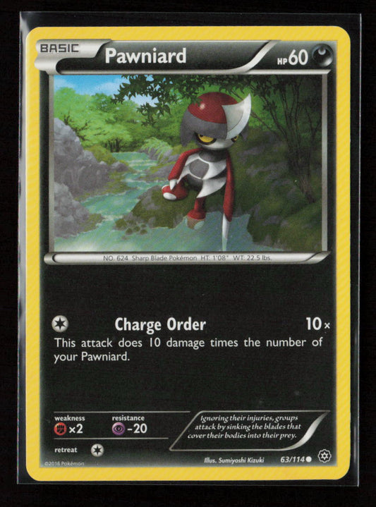 Pawniard Common XY - Steam Siege 63/114 LP